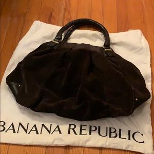 Suede Banana Republic Bag